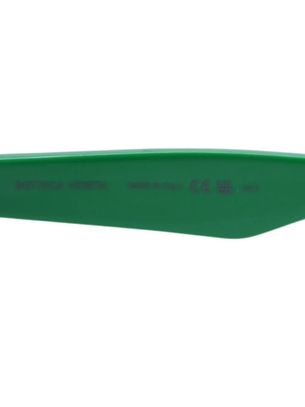 Bottega Veneta Cat Eye Sunglasses Eyewear L 55 Green Gold